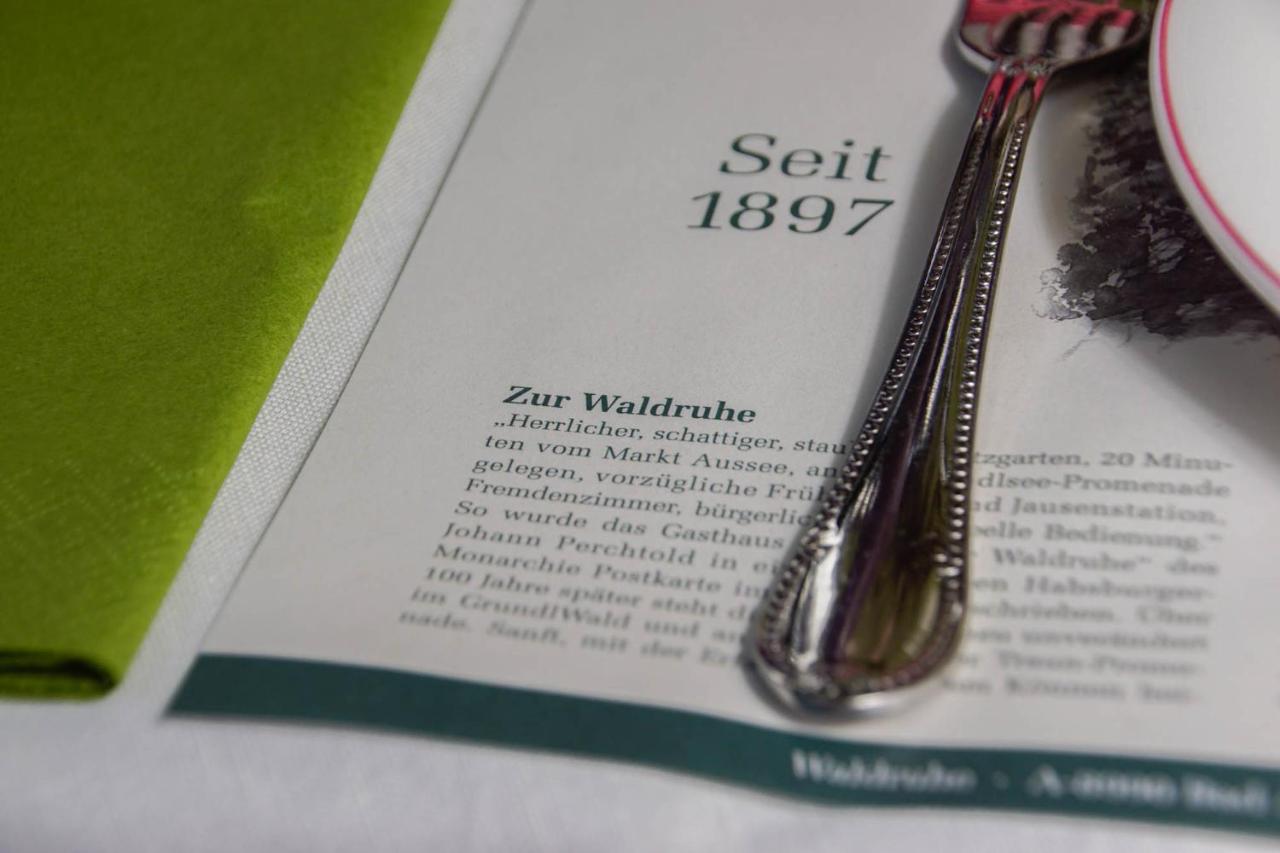 Waldruhe - Bett, Fruehstueck & Ein Laecheln Bed & Breakfast Bad Aussee Bagian luar foto